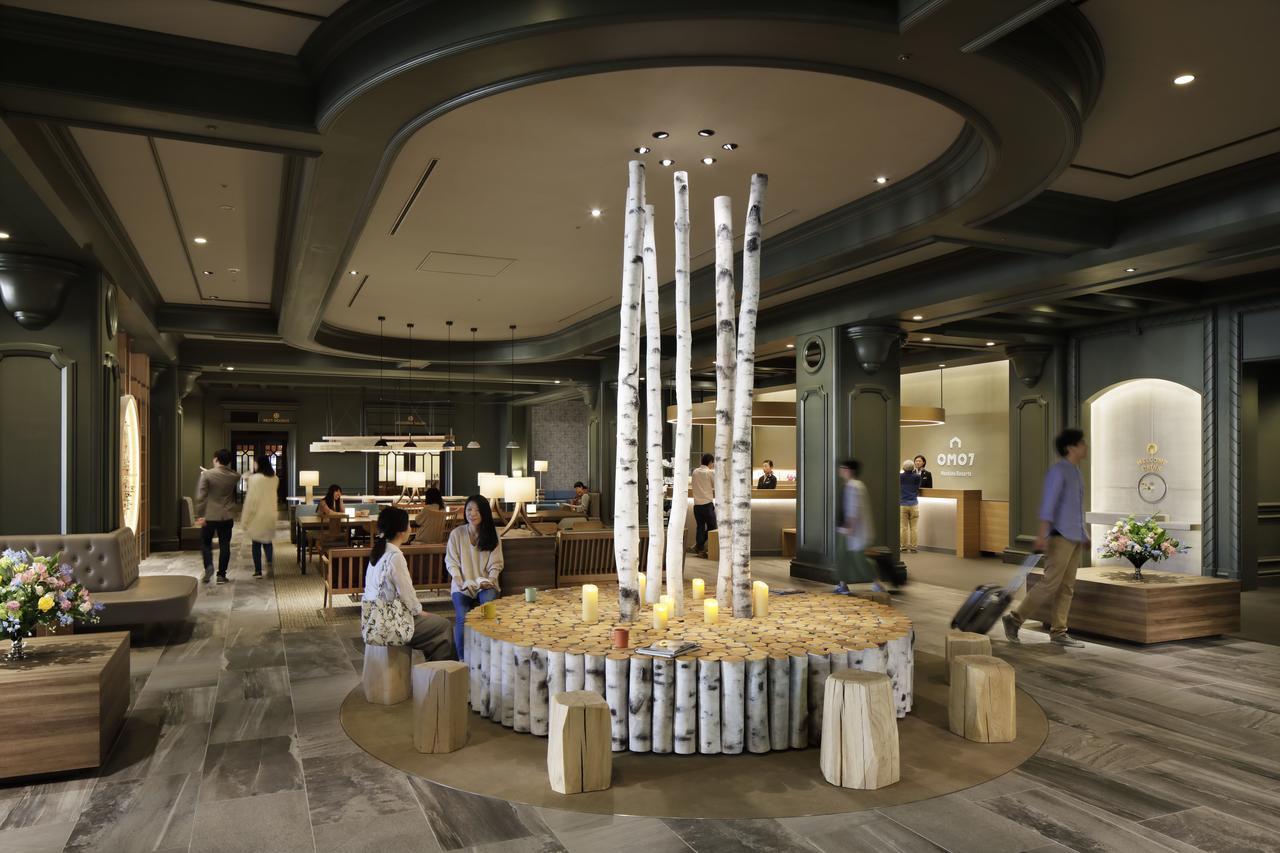 Omo7 Asahikawa By Hoshino Resorts מראה חיצוני תמונה The lobby of the hotel